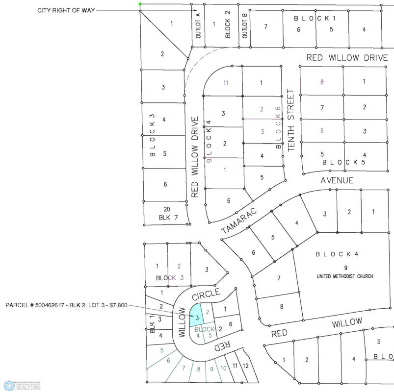 LOT 3 BLOC RED WILLOW CIRCLE, FRAZEE, MN 56544, photo 1 of 2